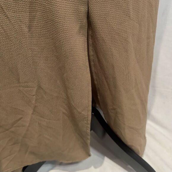 Scobe mocha chiffon halter maxi dress size size small - Picture 3 of 7